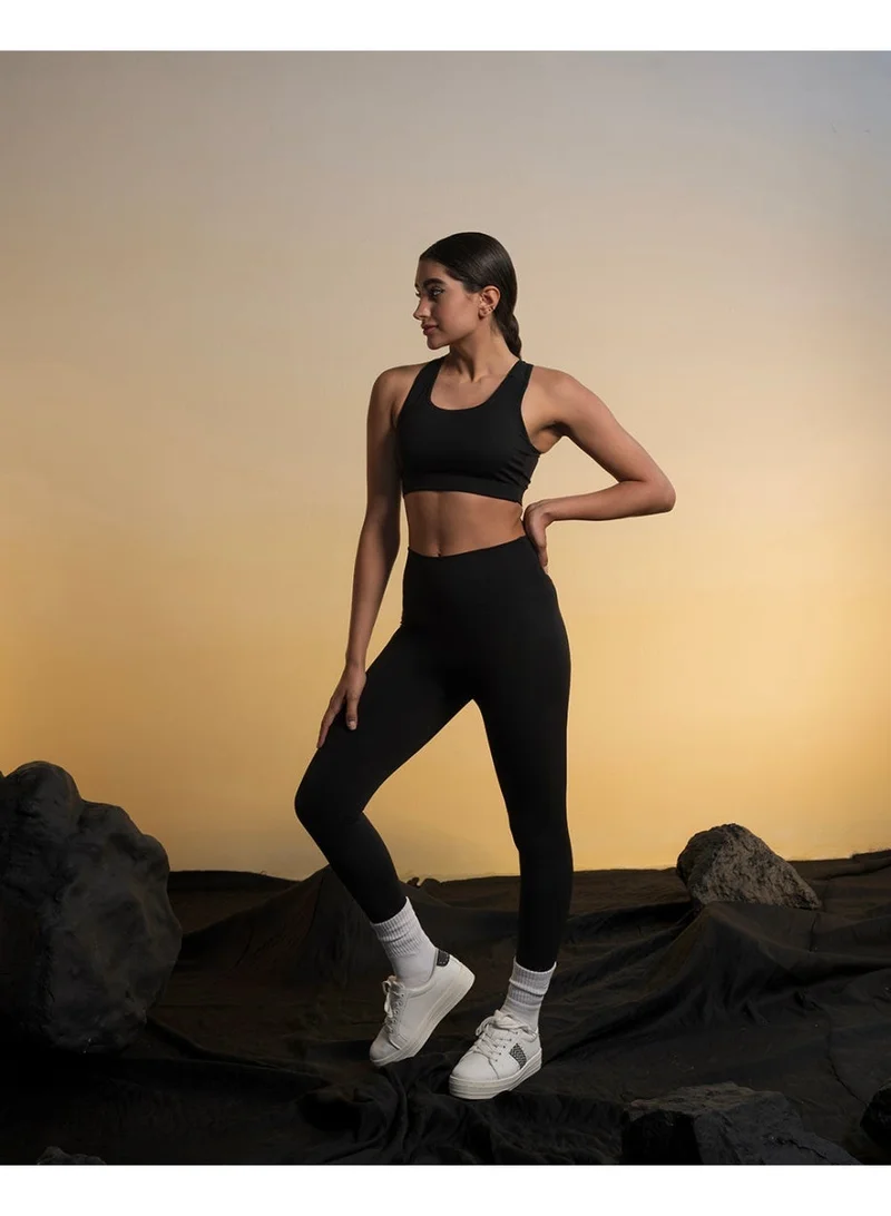 Ohsofly  Women’s Versatile High Rise Leggings with Smooth Stretch Fit for Workout, Yoga, Pilates, Fitness Training & Casual Daily Wear for Women | Best Price UAE